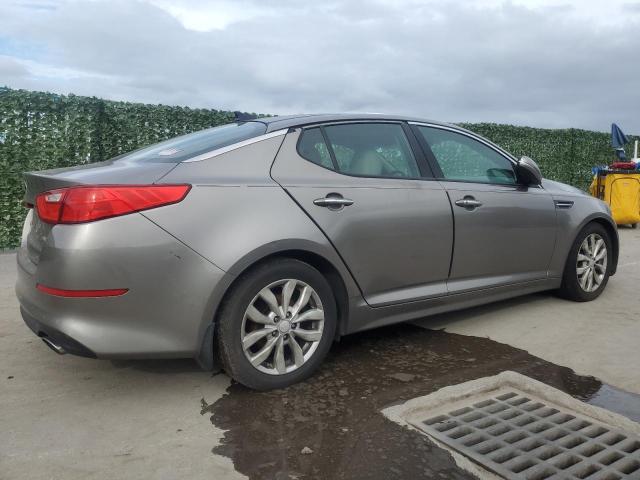 5XXGN4A78EG270327 - 2014 KIA OPTIMA EX GRAY photo 3