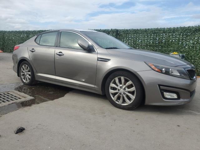 5XXGN4A78EG270327 - 2014 KIA OPTIMA EX GRAY photo 4