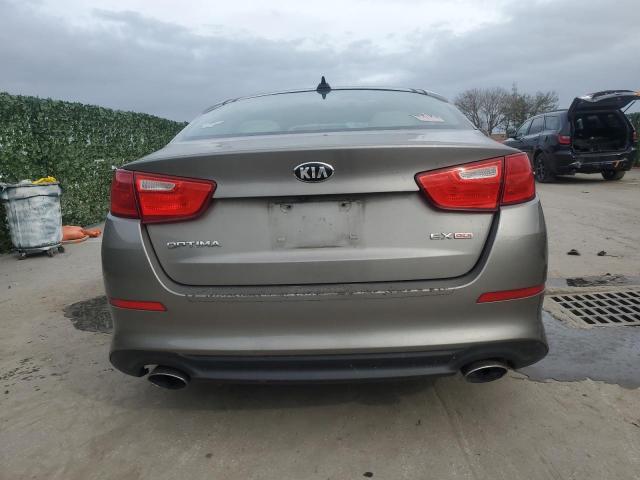 5XXGN4A78EG270327 - 2014 KIA OPTIMA EX GRAY photo 6