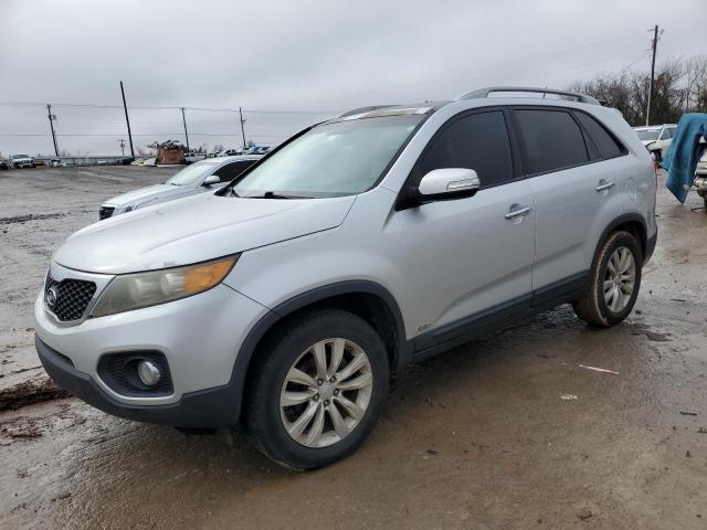 5XYKUDA26BG065128 - 2011 KIA SORENTO EX SILVER photo 1