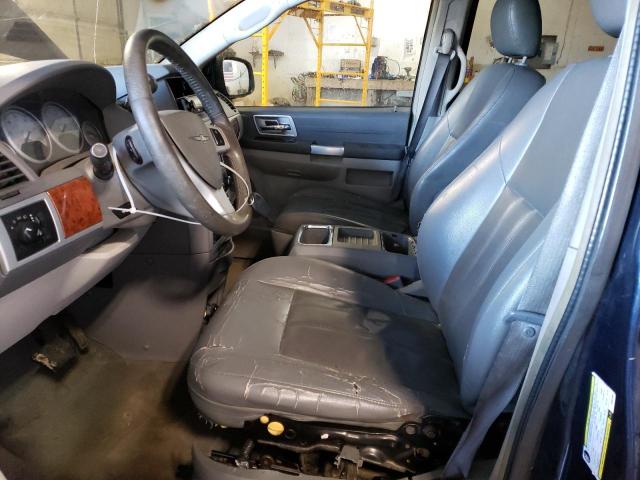 2A8HR54PX8R825891 - 2008 CHRYSLER TOWN & COU TOURING ლურჯი ფოტო 7
