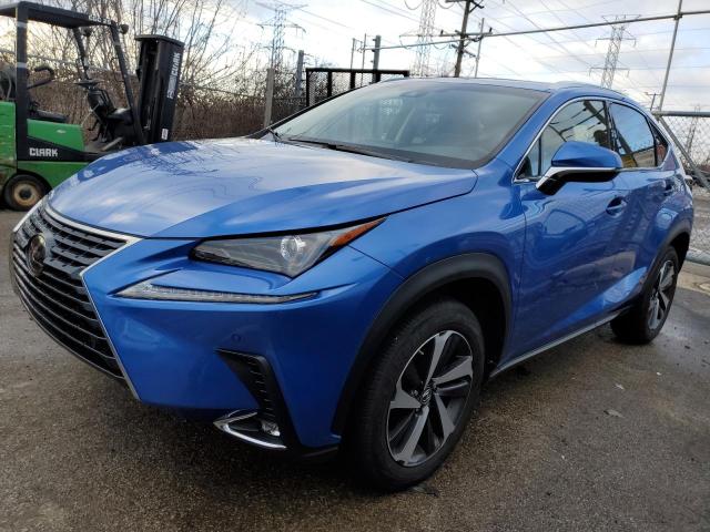 JTJBARBZ5K2187276 - 2019 LEXUS NX 300 BASE ლურჯი ფოტო 1