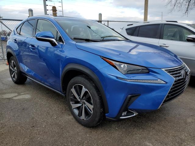 JTJBARBZ5K2187276 - 2019 LEXUS NX 300 BASE ლურჯი ფოტო 4