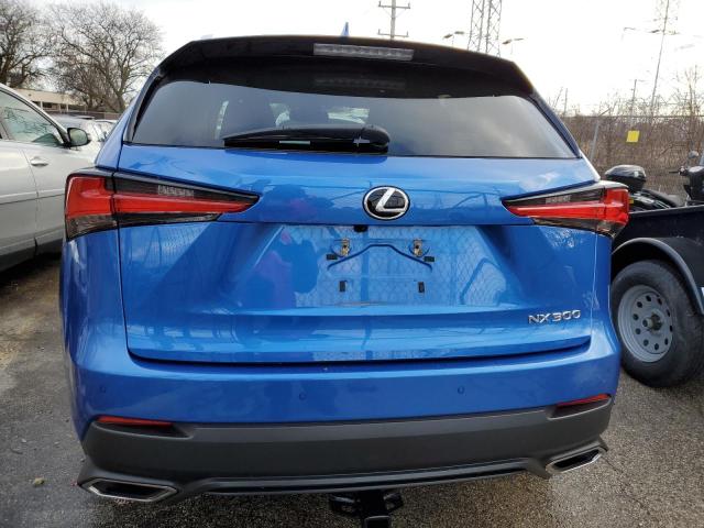 JTJBARBZ5K2187276 - 2019 LEXUS NX 300 BASE ლურჯი ფოტო 6