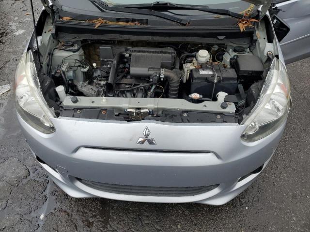 ML32A4HJ0FH014178 - 2015 MITSUBISHI MIRAGE ES SILVER photo 11