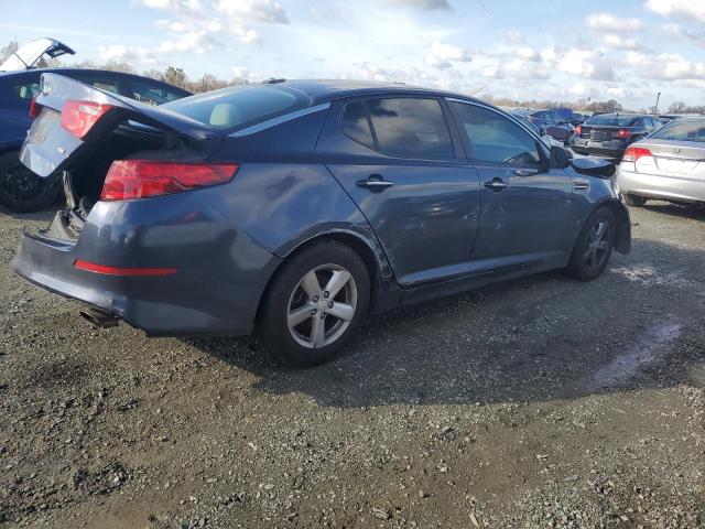 5XXGM4A73FG476272 - 2015 KIA OPTIMA LX BLUE photo 3