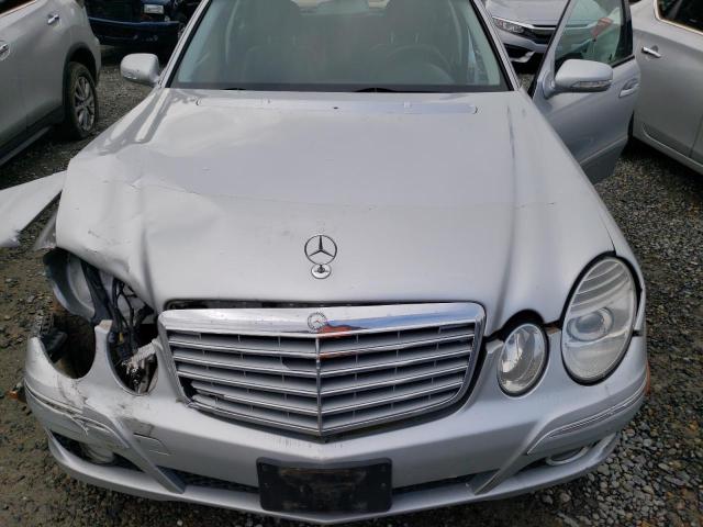 WDBUF56X37B038739 - 2007 MERCEDES-BENZ E 350 SILVER photo 11