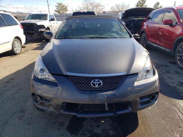 4T1FA38P48U146878 - 2008 TOYOTA CAMRY SOLA SE GRAY photo 5