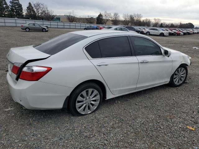 1HGCR2F75EA114288 - 2014 HONDA ACCORD EX WHITE photo 3