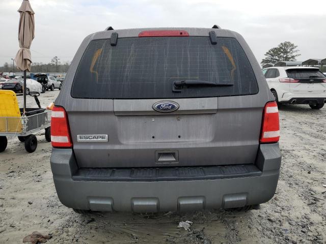 1FMCU0C77AKA63219 - 2010 FORD ESCAPE XLS GRAY photo 6