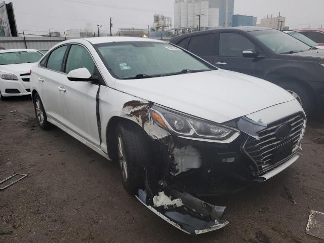 5NPE24AF5JH602441 - 2018 HYUNDAI SONATA SE WHITE photo 4