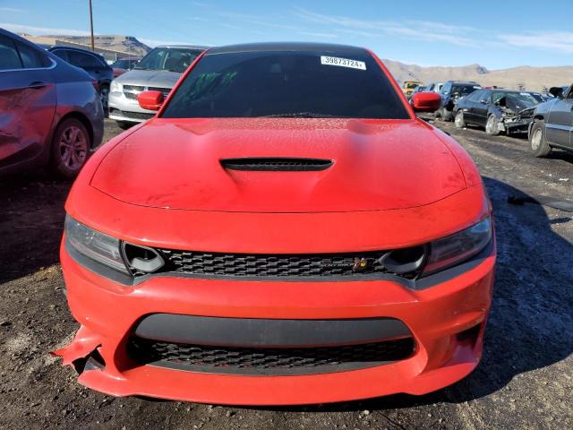 2C3CDXGJ3KH681556 - 2019 DODGE CHARGER SCAT PACK RED photo 5