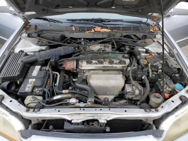 JHMCG66831C012490 - 2001 HONDA ACCORD EX SILVER photo 11