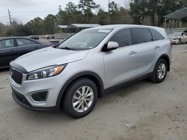 5XYPG4A33JG423127 - 2018 KIA SORENTO LX SILVER photo 1