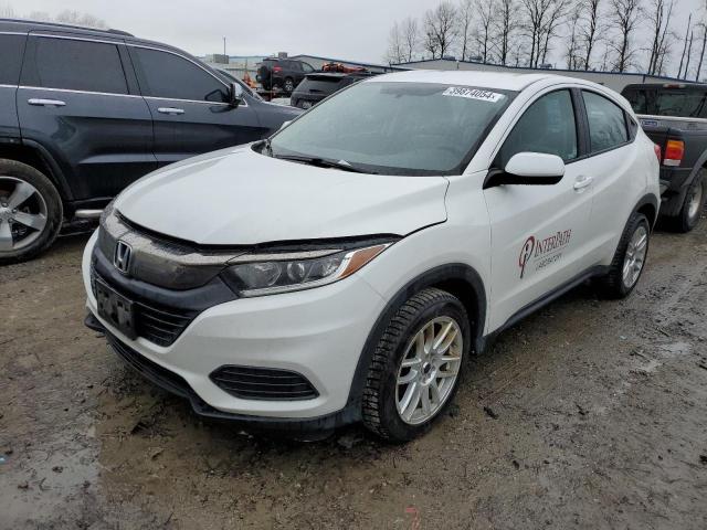 3CZRU6H38MM734055 - 2021 HONDA HR-V LX WHITE photo 1