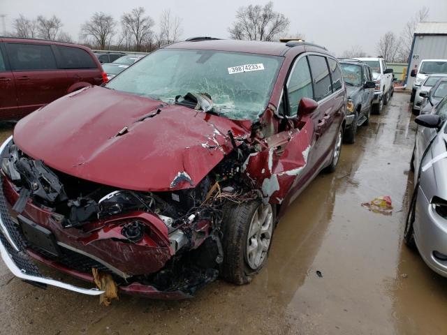 2C4RC1BG0HR608150 - 2017 CHRYSLER PACIFICA TOURING L BURGUNDY photo 1