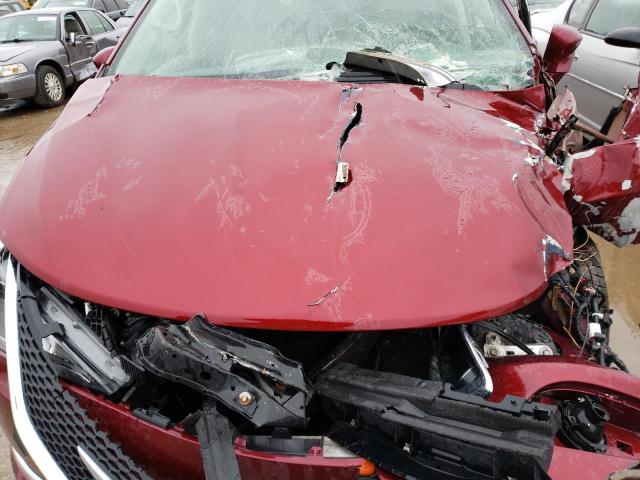 2C4RC1BG0HR608150 - 2017 CHRYSLER PACIFICA TOURING L BURGUNDY photo 12