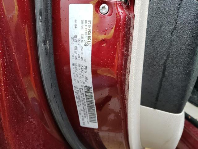 2C4RC1BG0HR608150 - 2017 CHRYSLER PACIFICA TOURING L BURGUNDY photo 13