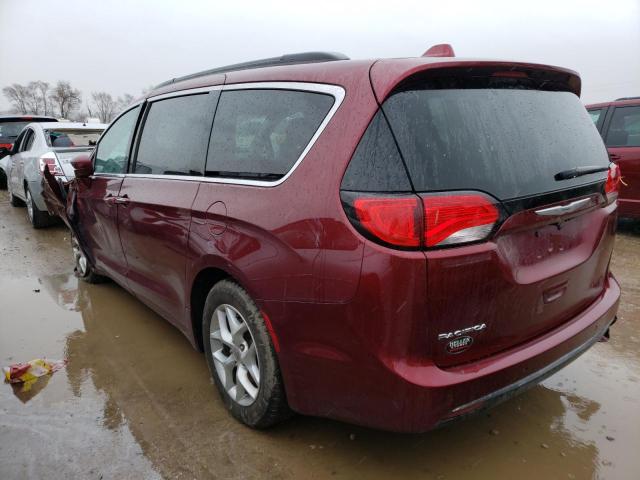 2C4RC1BG0HR608150 - 2017 CHRYSLER PACIFICA TOURING L BURGUNDY photo 2