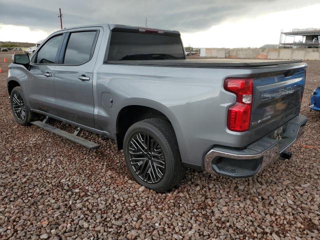 3GCPWCED0KG243669 - 2019 CHEVROLET SILVERADO C1500 LT GRAY photo 2