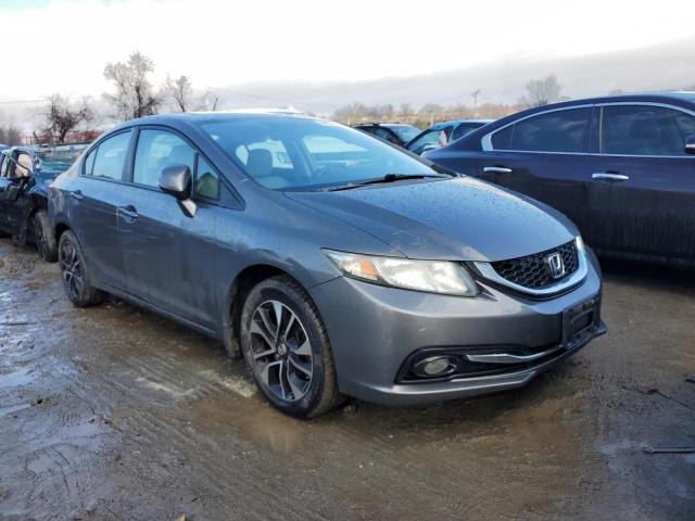 19XFB2F98DE275375 - 2013 HONDA CIVIC EXL GRAY photo 4