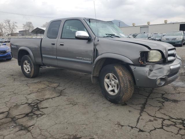 5TBBT44124S446396 - 2004 TOYOTA TUNDRA ACCESS CAB SR5 GRAY photo 4