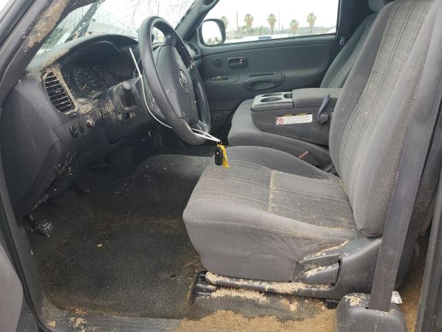 5TBBT44124S446396 - 2004 TOYOTA TUNDRA ACCESS CAB SR5 GRAY photo 7
