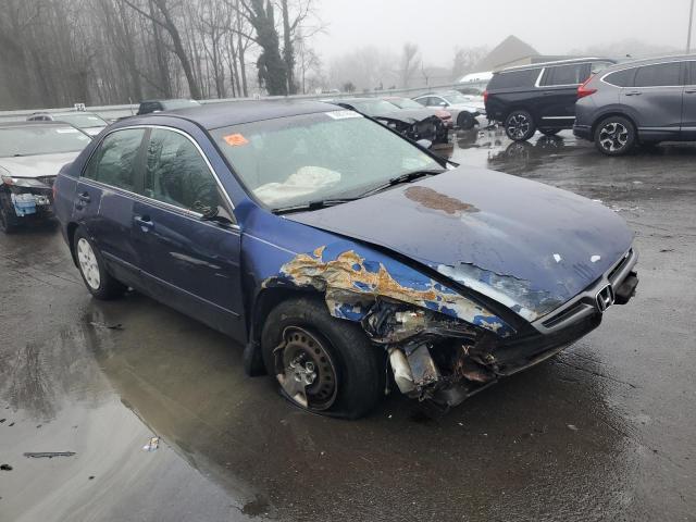 1HGCM56353A128489 - 2003 HONDA ACCORD LX BLUE photo 4