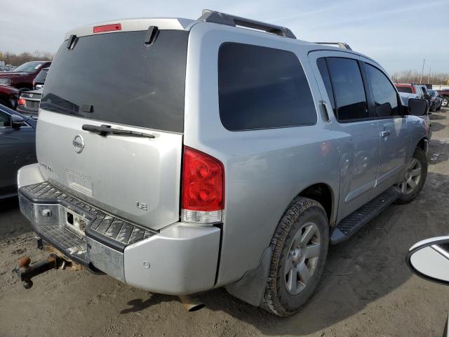 5N1AA08BX4N720272 - 2004 NISSAN ARMADA SE SILVER photo 3