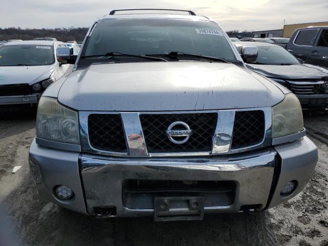 5N1AA08BX4N720272 - 2004 NISSAN ARMADA SE SILVER photo 5