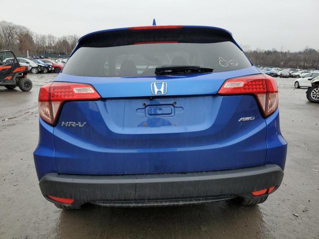 3CZRU6H52JM714171 - 2018 HONDA HR-V EX BLUE photo 6