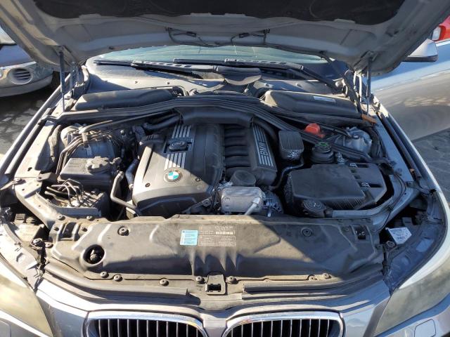 WBANU5C51AC364049 - 2010 BMW 528 I GRAY photo 11