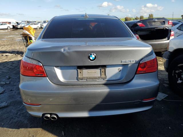 WBANU5C51AC364049 - 2010 BMW 528 I GRAY photo 6