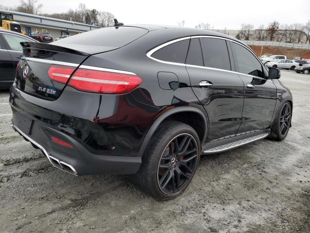 4JGED7FB0GA017246 - 2016 MERCEDES-BENZ GLE COUPE BLACK photo 3