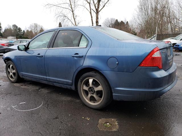 3FAHP0HA5AR141732 - 2010 FORD FUSION SE BLUE photo 2