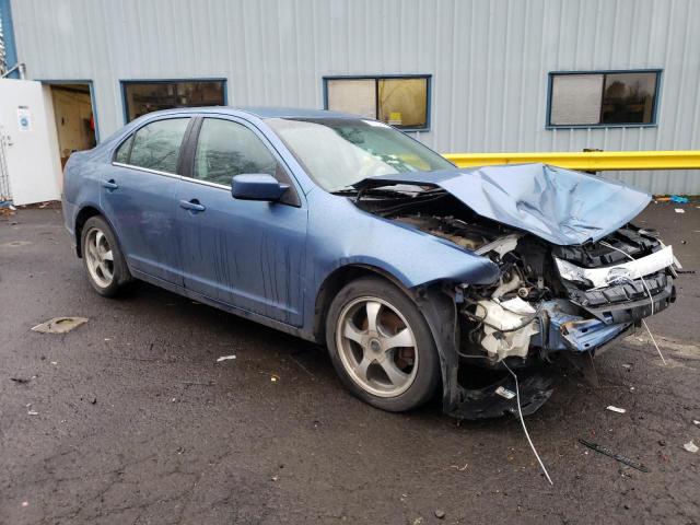 3FAHP0HA5AR141732 - 2010 FORD FUSION SE BLUE photo 4