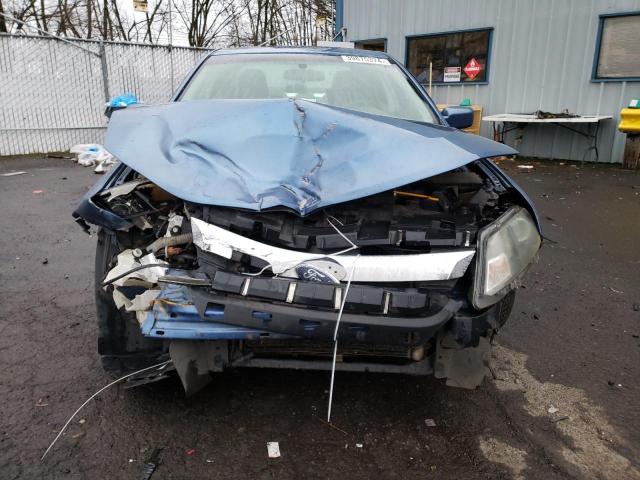 3FAHP0HA5AR141732 - 2010 FORD FUSION SE BLUE photo 5