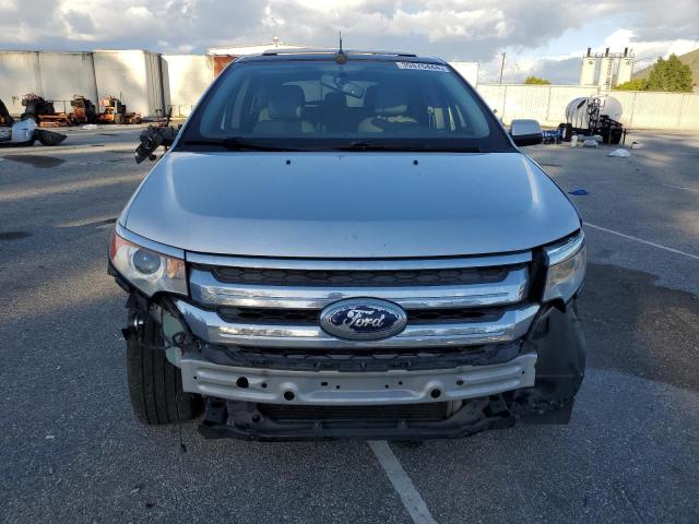 2FMDK3JC5CBA49781 - 2012 FORD EDGE SEL SILVER photo 5