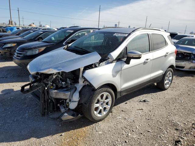 MAJ3S2GE1KC262296 - 2019 FORD ECOSPORT SE SILVER photo 1