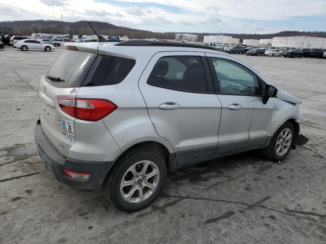 MAJ3S2GE1KC262296 - 2019 FORD ECOSPORT SE SILVER photo 3