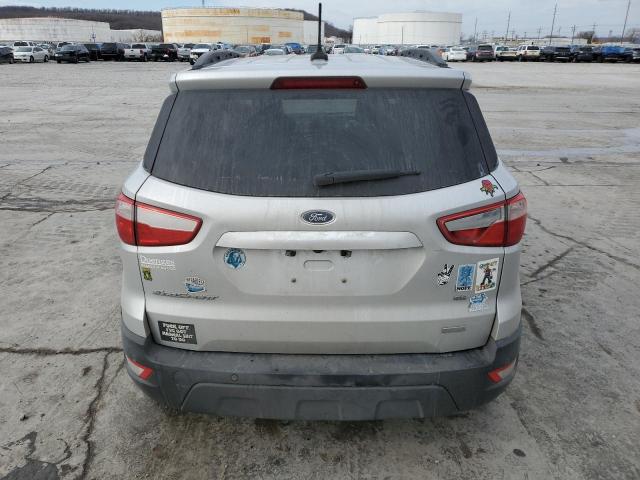 MAJ3S2GE1KC262296 - 2019 FORD ECOSPORT SE SILVER photo 6