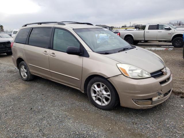 5TDBA22C74S019298 - 2004 TOYOTA SIENNA XLE BEIGE photo 4