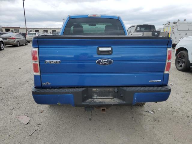 1FTMF1EF4EKE77853 - 2014 FORD F150 BLUE photo 6