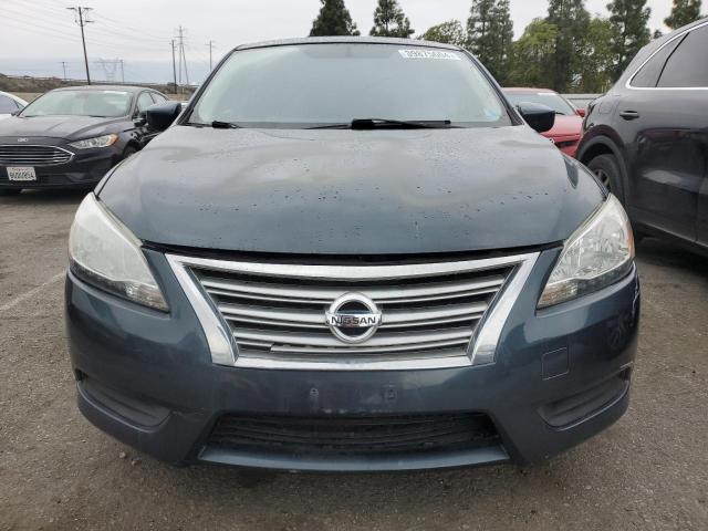 3N1AB7AP8EL630008 - 2014 NISSAN SENTRA S BLUE photo 5