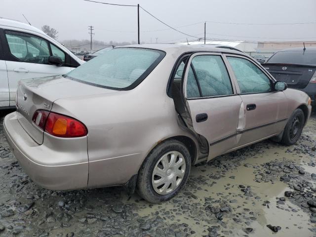 2T1BR12E52C568685 - 2002 TOYOTA COROLLA CE TAN photo 3