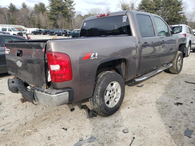 2GCEK13M871619108 - 2007 CHEVROLET SILVERADO K1500 CREW CAB GRAY photo 3