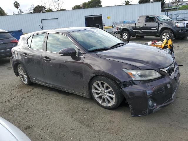 JTHKD5BH7B2002010 - 2011 LEXUS CT 200 BROWN photo 4