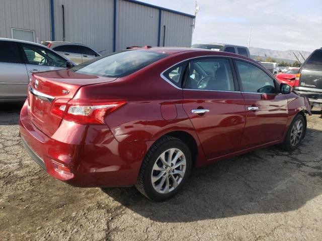 3N1AB7AP7KY262242 - 2019 NISSAN SENTRA S RED photo 3