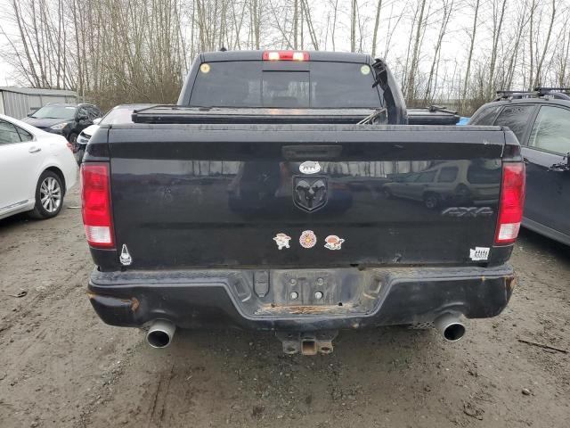 1C6RR7LM5JS356588 - 2018 RAM 1500 SLT BLACK photo 6