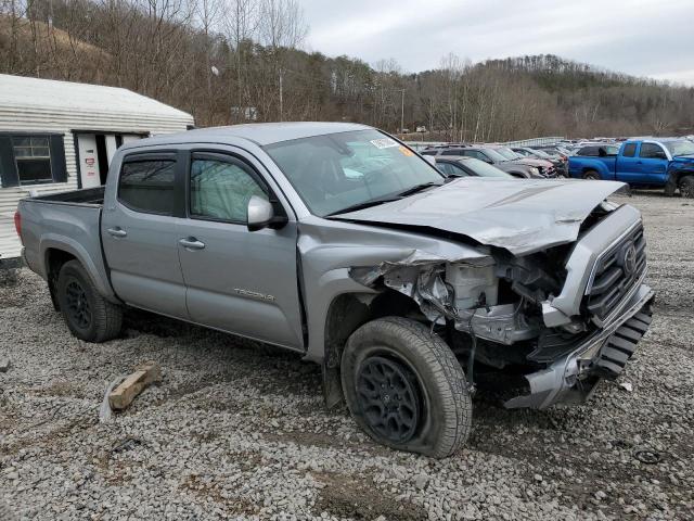 3TMCZ5AN7KM252452 - 2019 TOYOTA TACOMA DOUBLE CAB 银色 照片 4